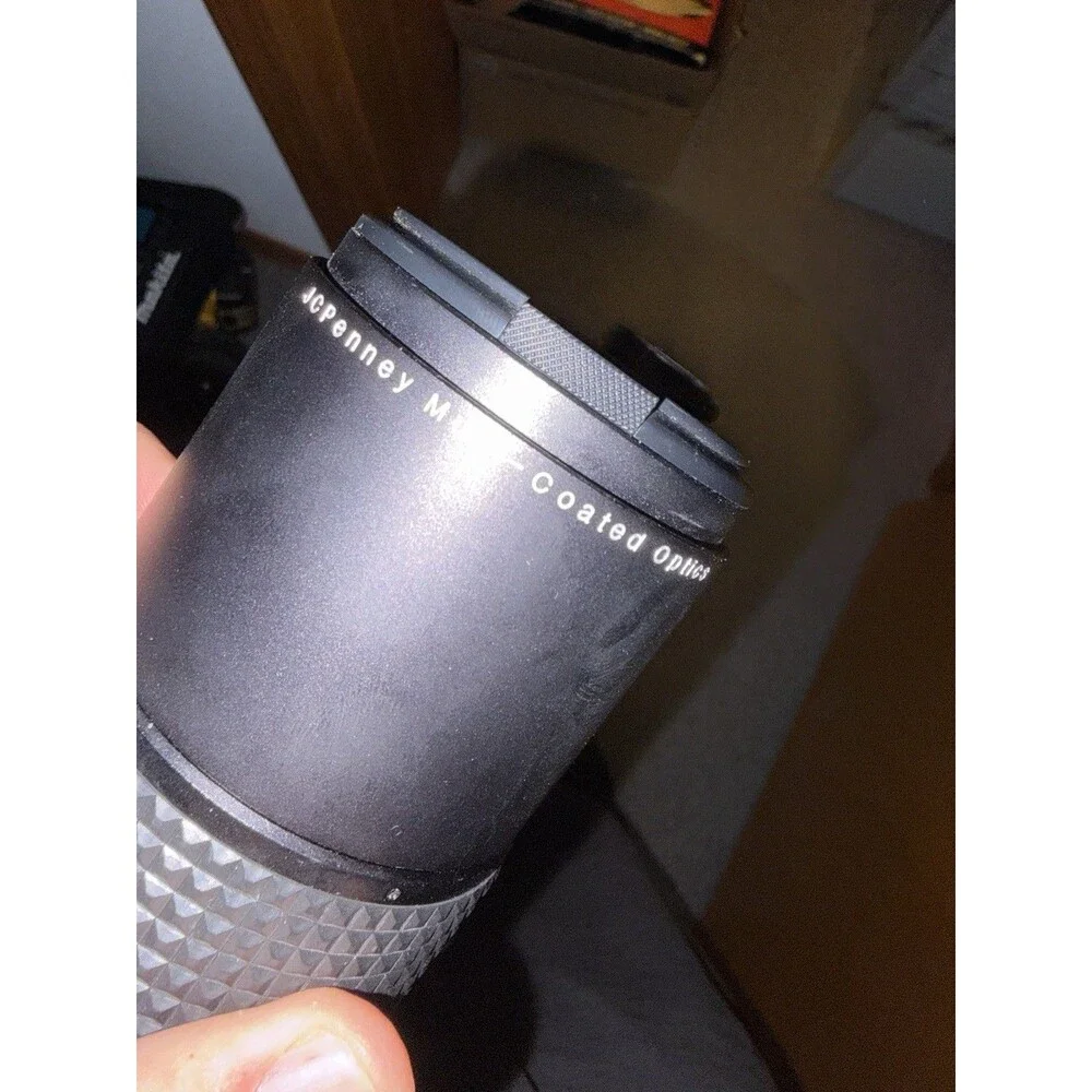 JCPenney 80-200mm f/4.5 Macro Telephoto Zoom Lens Manual Focus 55mm with case